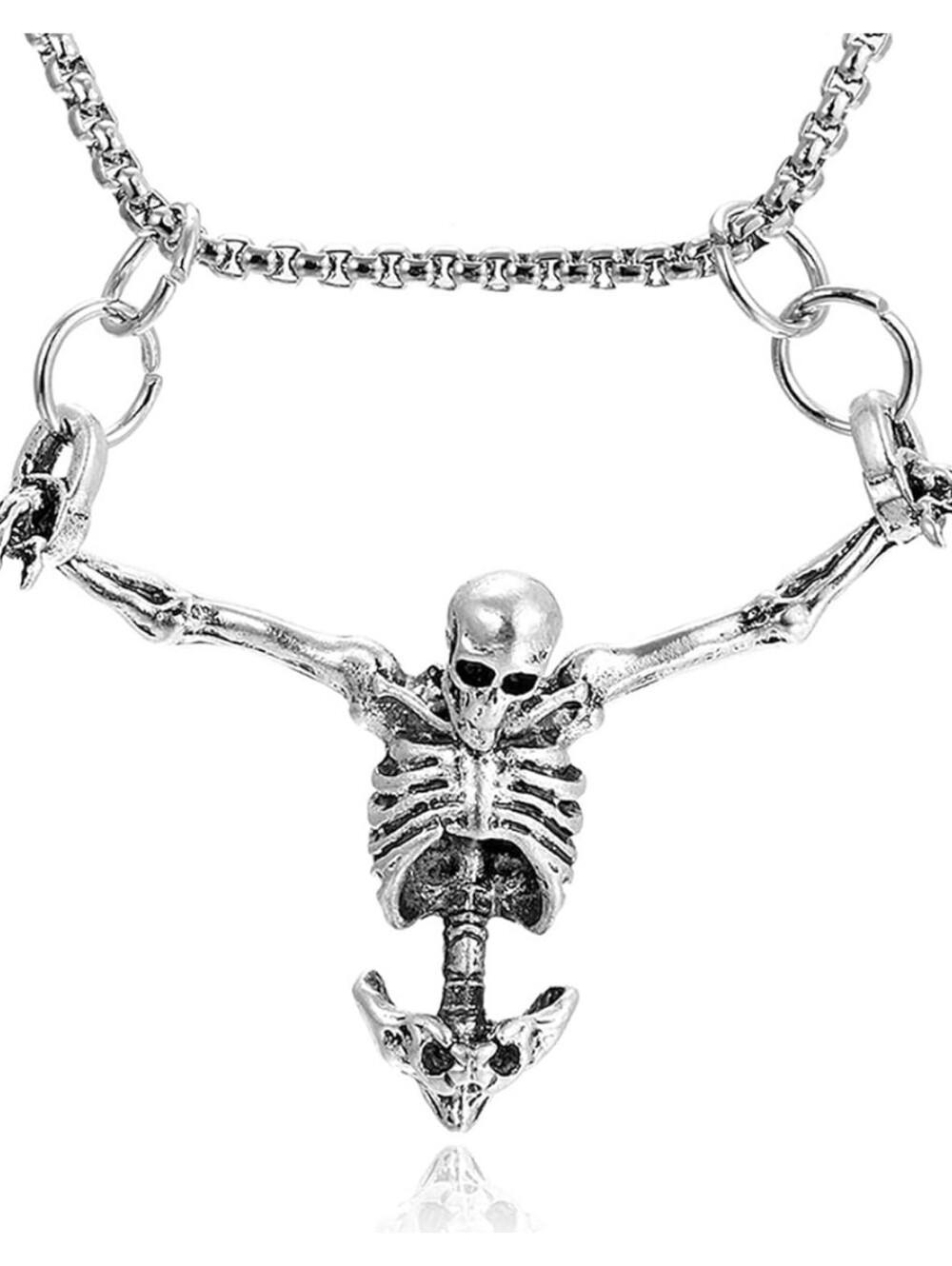 Captivity Skeleton Pendant Necklace